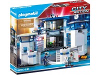 PLAYMOBIL City Action Police Command Center with Prison