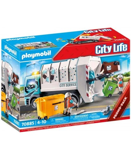 PLAYMOBIL City Life City Recycling Truck