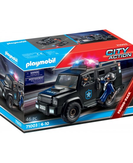 PLAYMOBIL City Action Tactical Unit Vehicle