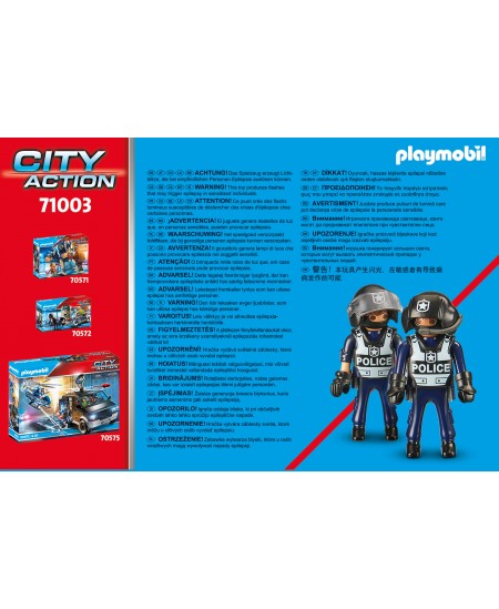 PLAYMOBIL City Action "Taktinis policijos automobilis", 71003