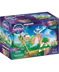 PLAYMOBIL ADVENTURES OF AYUMA Forest Fairy with Soul Animal