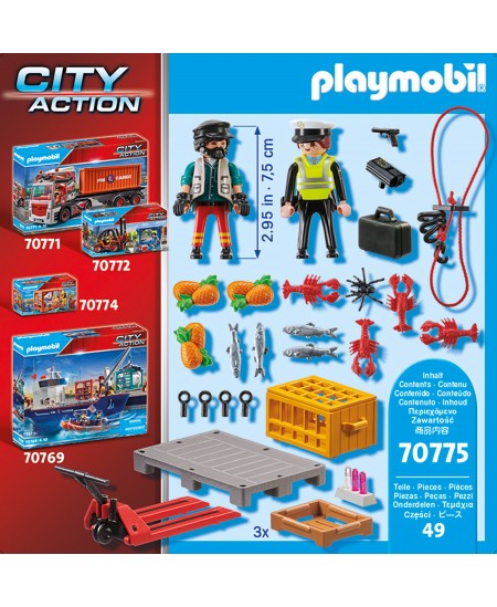 PLAYMOBIL City Action "Muitinės patikra", 70775