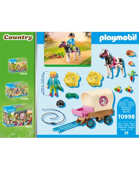 PLAYMOBIL Country "Ponių vežimas", 70998