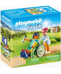 PLAYMOBIL City Life Patient in Wheelchair