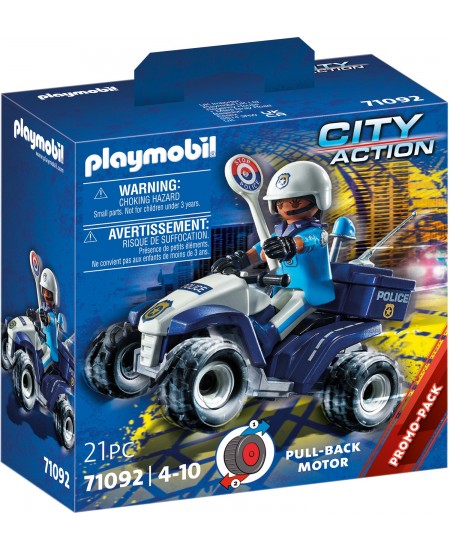 PLAYMOBIL City Action Police - Speed Quad