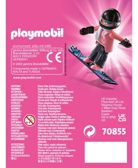 PLAYMOBIL Playmo-Friends "Snieglentininkas", 70855
