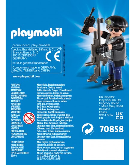 PLAYMOBIL Playmo-Friends "Policininkas", 70858