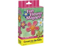 Mini kūrybinis rinkinys CREATIVITY FOR KIDS Magnetukai Gėlytės