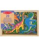 Medinių magnetukų rinkinys MELISSA & DOUG Dinozaurai