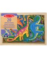 Medinių magnetukų rinkinys MELISSA & DOUG Dinozaurai
