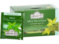 Žalioji arbata AHMAD su mėtu aromatu, 20 vnt.