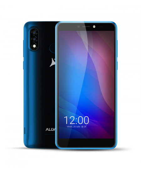 Allview A20 Lite Blue, 5.7 ", Multitouch capacitive touchscreen, 2.5D, 480 x 960, Cortex-A7 Quad-core, Internal RAM 1 GB, 3