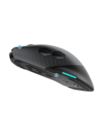 Dell Alienware Gaming Mouse AW610M  Wireless wired optical, Dark Grey