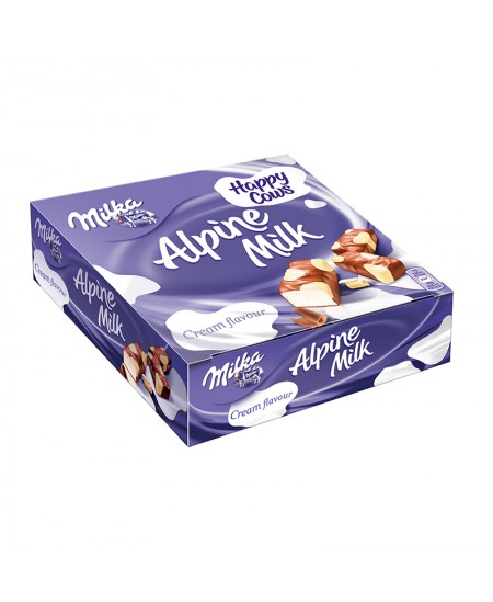 Šokoladų rinkinys MILKA Alpine Milk Happy Cow, 330 g