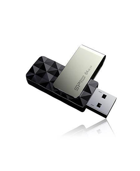 Silicon Power Blaze B30 64 GB, USB 3.0, Black