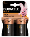 Duracell Plus MN1300 D, Alkaline, 2 pc(s)