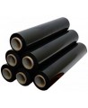 Tampri pakavimo plėvelė STRETCH, 450 mm x 200 m, 17 µm, juoda