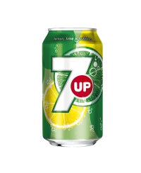 Gazuotas gėrimas 7UP, 0,33 l, skardinė D