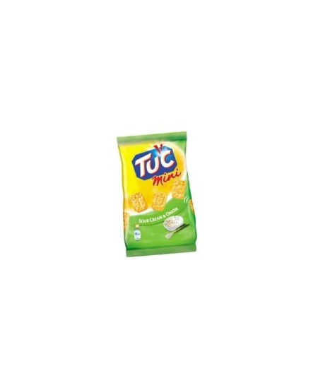 Krekeriai TUC Mini, su grietine ir svogūnu, 100 g