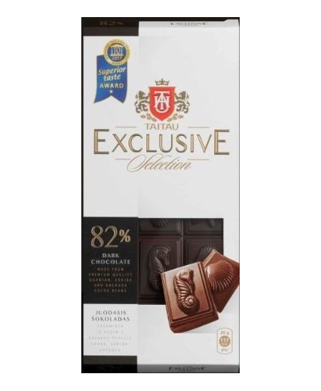 Šokoladas TAI TAU 82%, juodas, 100 g