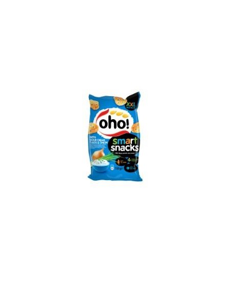 Traškučiai OHO XXL su grietine ir svogūnais, 150 g