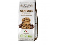 Itališki sausainiai LAURIERI Cantucci, su šokoladu, 200 g