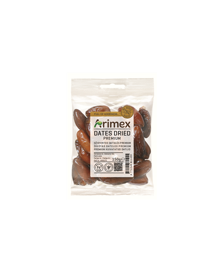 Džiovintos datulės ARIMEX Premium, be pridėtinio cukraus, 150 g