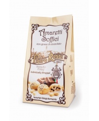 Sausainiai PIETRO ROSSI Mini Amaretti, su šokolado gabaliukais, 150 g