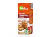 Sausainiai BALVITEN GLUTEN FREE, su spanguolėmis, 130 g