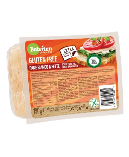 Balta pusryčių duona BALVITEN GLUTEN FREE, 190 g