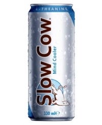 Gazuotas gėrimas SLOW COW, kertuočio skonio, su saldikliais 330ml D