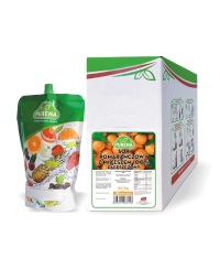 Apelsinų sulčių koncentratas su minkštimu PURENA, 100%, 4,2:0,8, 1 kg