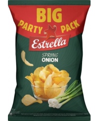 Traškučiai ESTRELLA svogūnėlių skonio, 250g