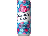 Gazuotas gaivusis gėrimas CANDY CAN, kramtomosios gumos skonio, su saldikliais, 0.33l D
