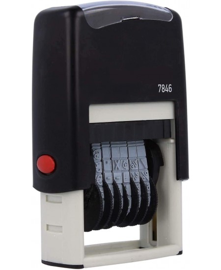 Antspaudas numeratorius TRAXX 7846, 6 skaičių
