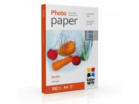 ColorWay Photo Paper PM220100A4  Matte, White, A4, 220 g/m²