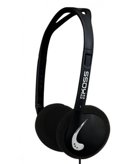 Koss Headphones KPH25k Wired, On-Ear, 3.5 mm, Black