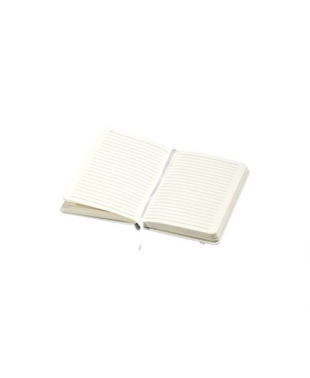 Užrašų knygelė JOURNAL BOOKS su gumele, A5, linija, balta