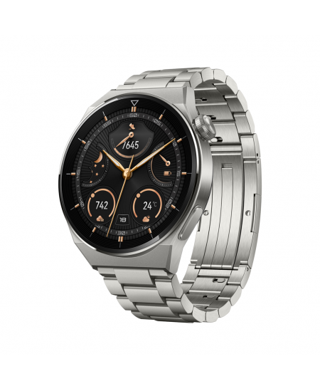 Huawei WATCH GT 3 Pro (46 mm) Smart watch, GPS (satellite), AMOLED, Touchscreen, Heart rate monitor, Activity monitoring 24/7, W