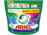 Skalbimo kapsulės ARIEL All-in-1, 72 kapsulės