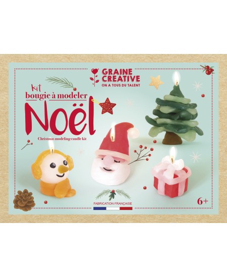 Kalėdinių žvakių gamybos rinkinys GRAINE CREATIVE