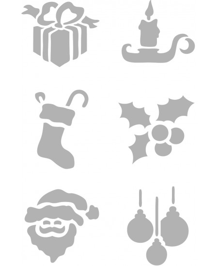 Piešimo trafaretai GRAINE CREATIVE Kalėdos