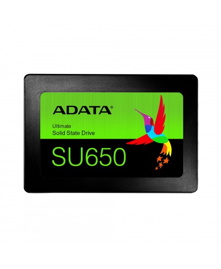 ADATA Ultimate SU650 1000 GB, SSD form factor 2.5", SSD interface SATA 6Gb/s, Write speed 450 MB/s, Read speed 520 MB/s