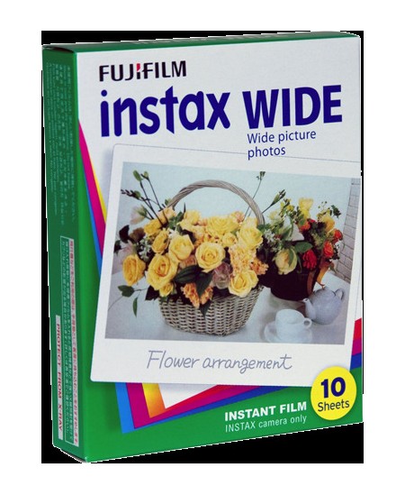 Fujifilm Instax Wide Glossy (10pl) Film Quantity 10, 108 x 86 mm