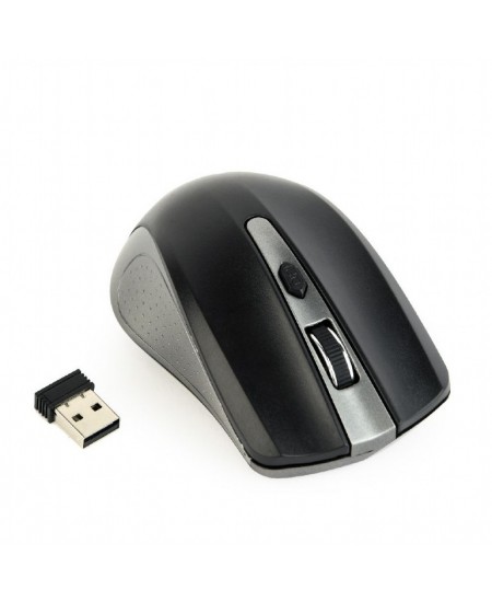 Gembird MUSW-4B-04-GB 2.4GHz Wireless Optical Mouse, USB, Wireless connection, Spacegrey/Black