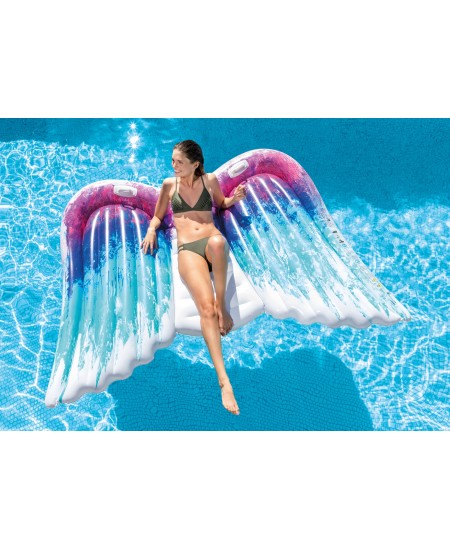 Pripučiamas plaustas INTEX Angel Wings, 251x160 cm