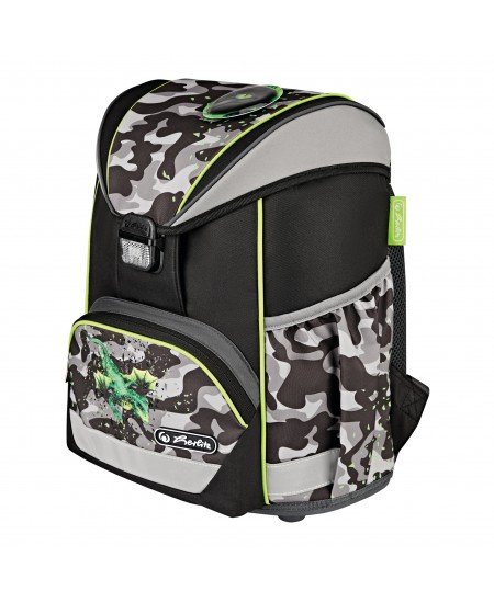 Kuprinė su priedais HERLITZ UltraLight Plus Camo Dragon
