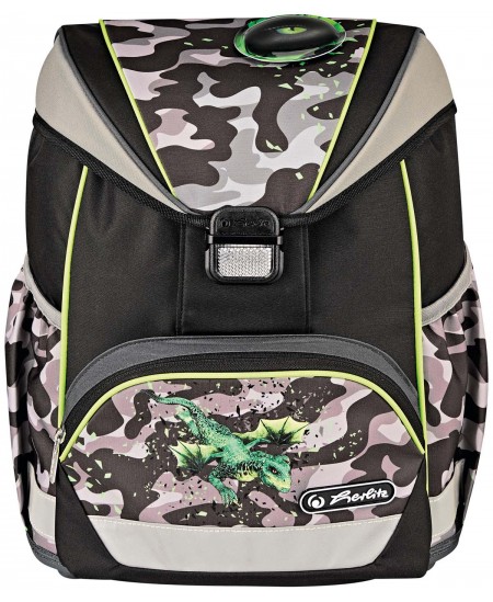 Kuprinė su priedais HERLITZ UltraLight Plus Camo Dragon