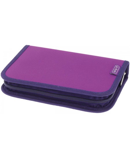 Penalas HERLITZ Premium Purple, vieno skyriaus, užpildytas