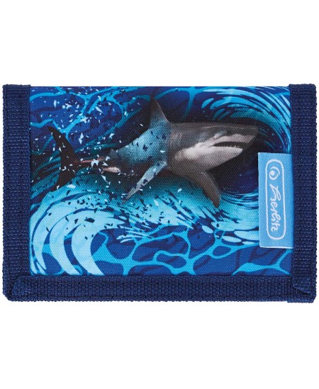Vaikiška piniginė HERLITZ Blue Shark